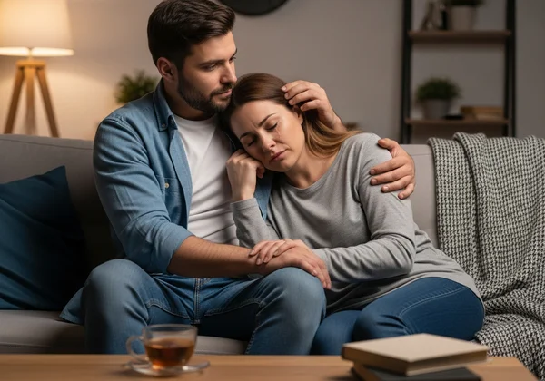 Supporting wife with postpartum depression