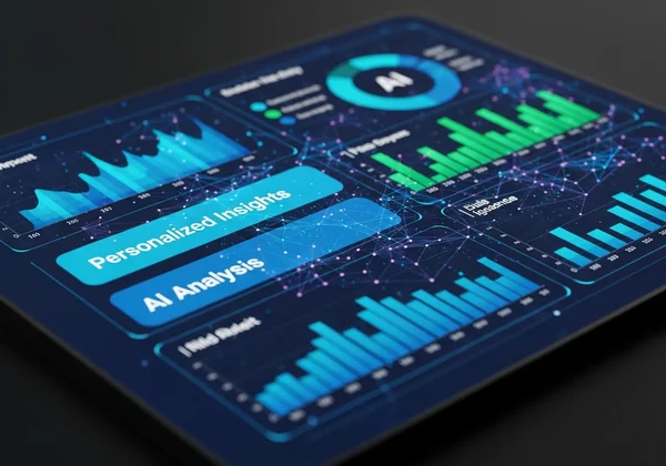AI-generated report with data and personalized insights
