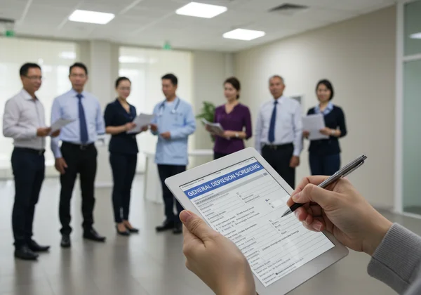 Diverse adults in primary care, representing general depression