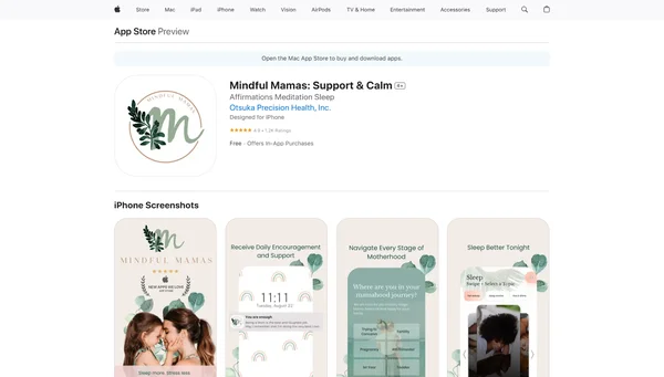 Mindful Mamas : Soutien et calme